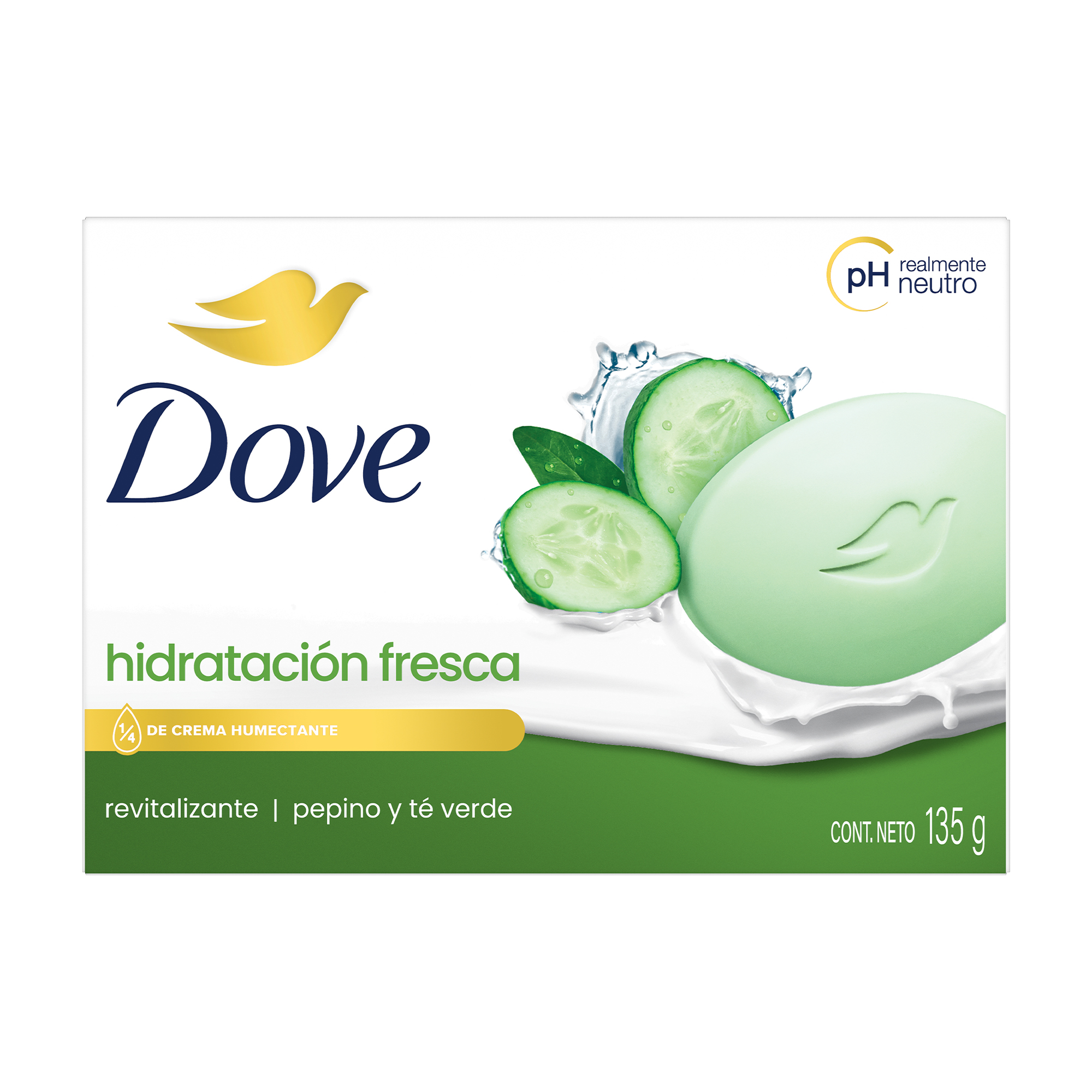 Тверде крем-мило Dove Go Fresh Fresh Touch Beauty Cream Bar Дотик свіжості, 135 г